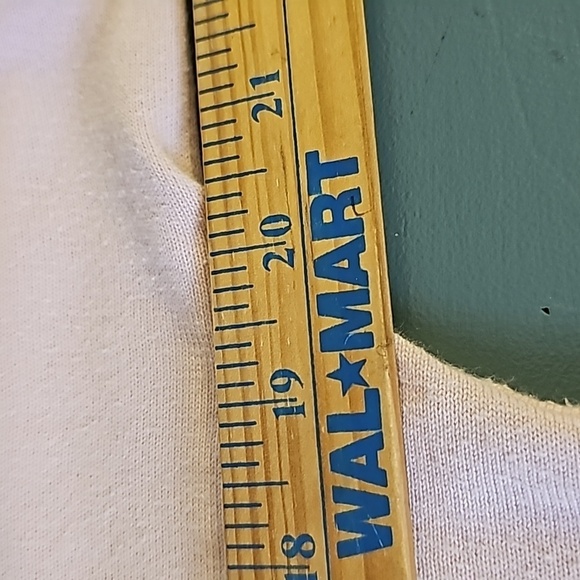 Talbots light pink pop over sweater.  Size medium Petite. Lightweight. - Picture 8 of 11